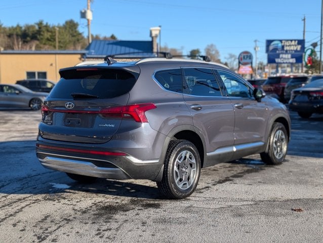 2021 Hyundai Santa Fe Hybrid Blue